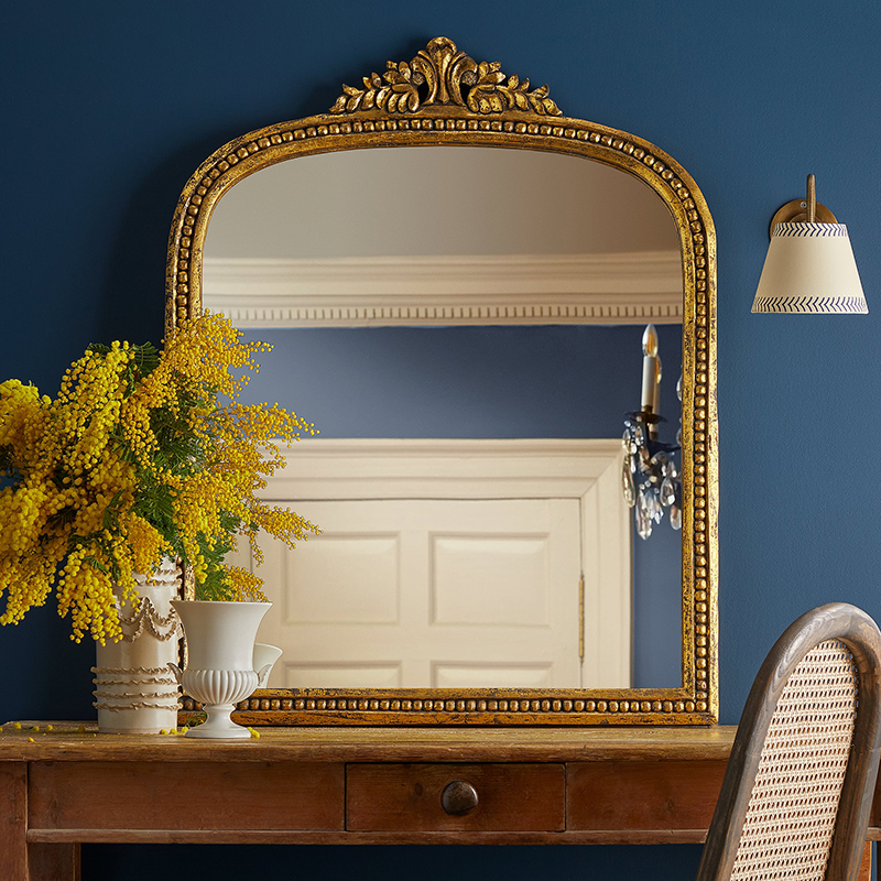 Franco Mirror, 100 x 79cm, Gold-0