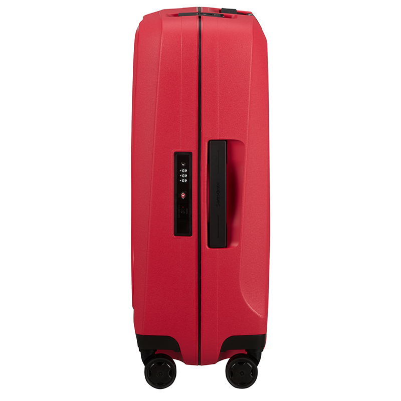 Essens Cabin Suitcase, H55 x W20 x L40cm, Hibiscus Red-3