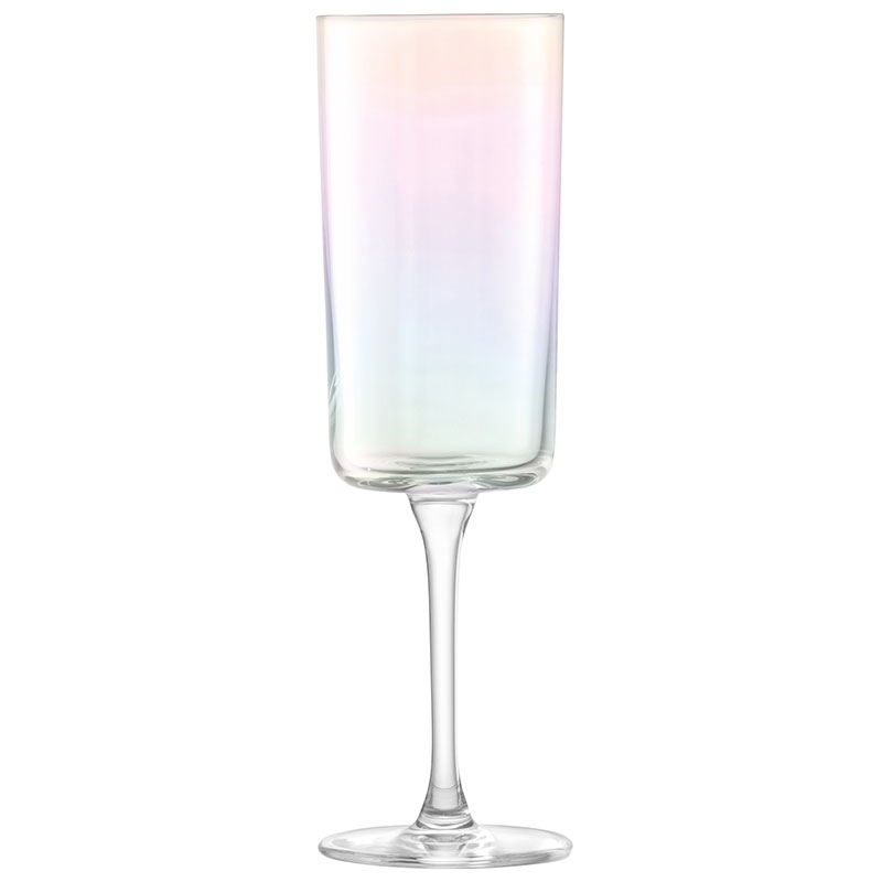 Iridescence Set of 2 Champagne Flutes, 210ml, Mother of Pearl-3