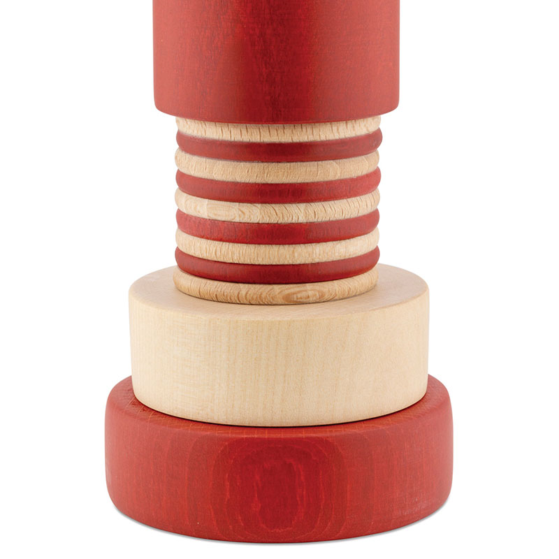 Twergi Salt and Pepper Mill, H25.5cm, Red-2