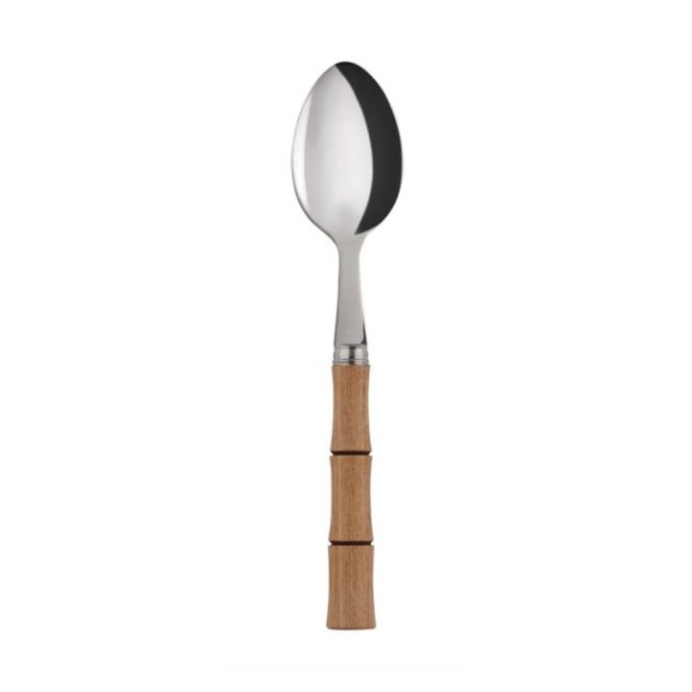 Bamboo Teaspoon, L16cm, Light Press Wood-0