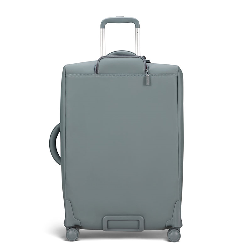 Lost In Berlin Suitcase, H70 x L46 x W31cm, Cement Storm-3