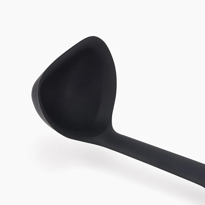 Elevate Silicone Ladle, Stainless Steel-2