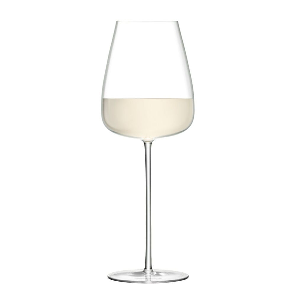 Wine Culture Pair of white wine glasses, 490ml, clear-3