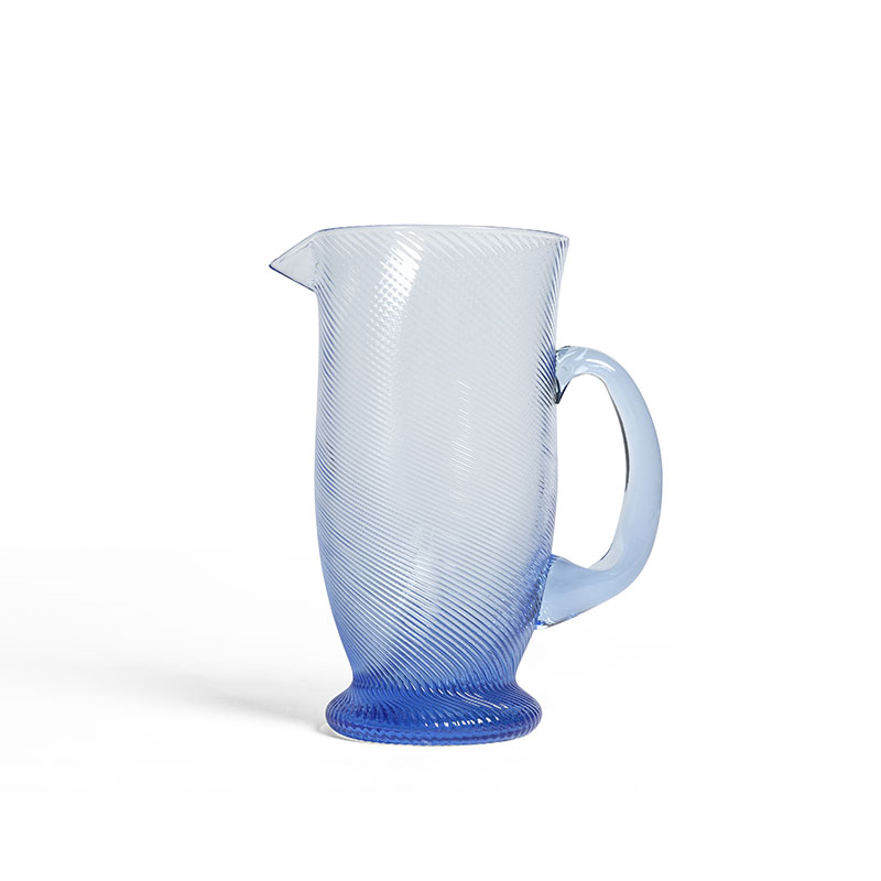 Spiral Pitcher, 1.1l, Light Blue-0