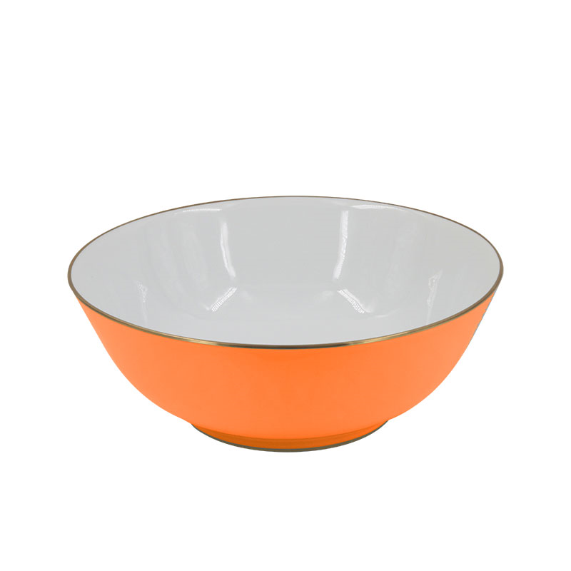 Sous Le Soleil Open Vegetable Dish, W9 x L25cm, Matt Gold Classic Orange-0