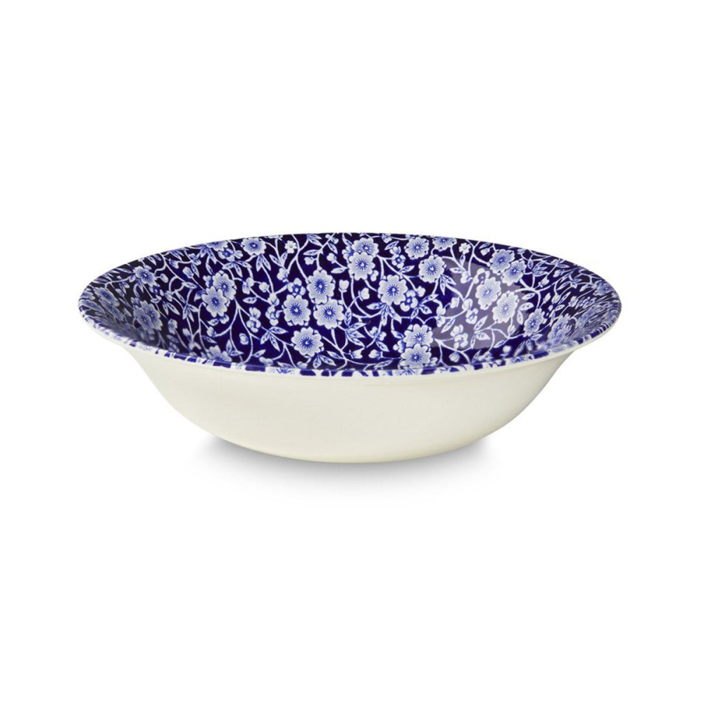 Calico Pudding/soup bowl, 20.5cm, Blue-0