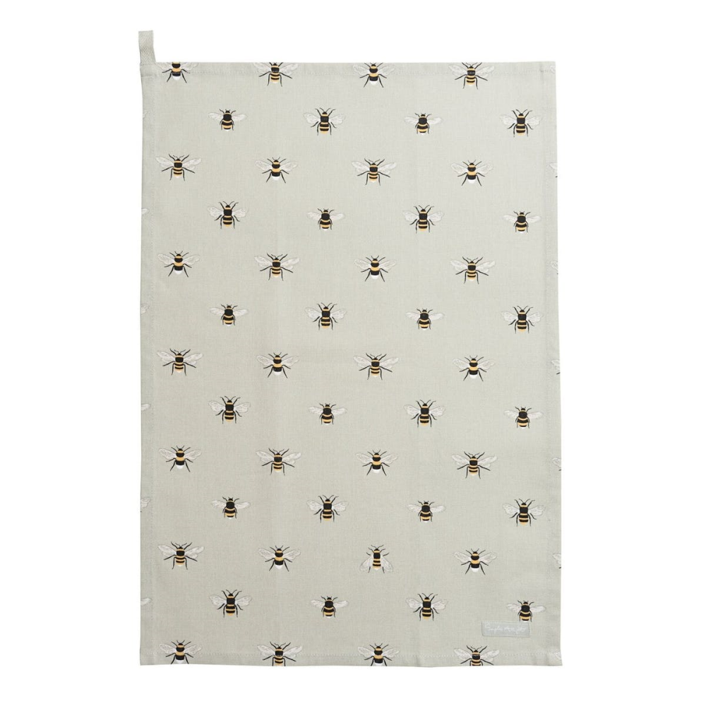 Bees Tea towel, 45 x 65cm-0