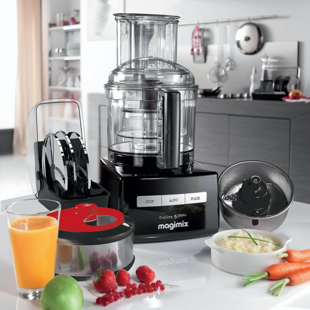 5200 XL Premium Food Processor 18712, 3.6L, Black-1