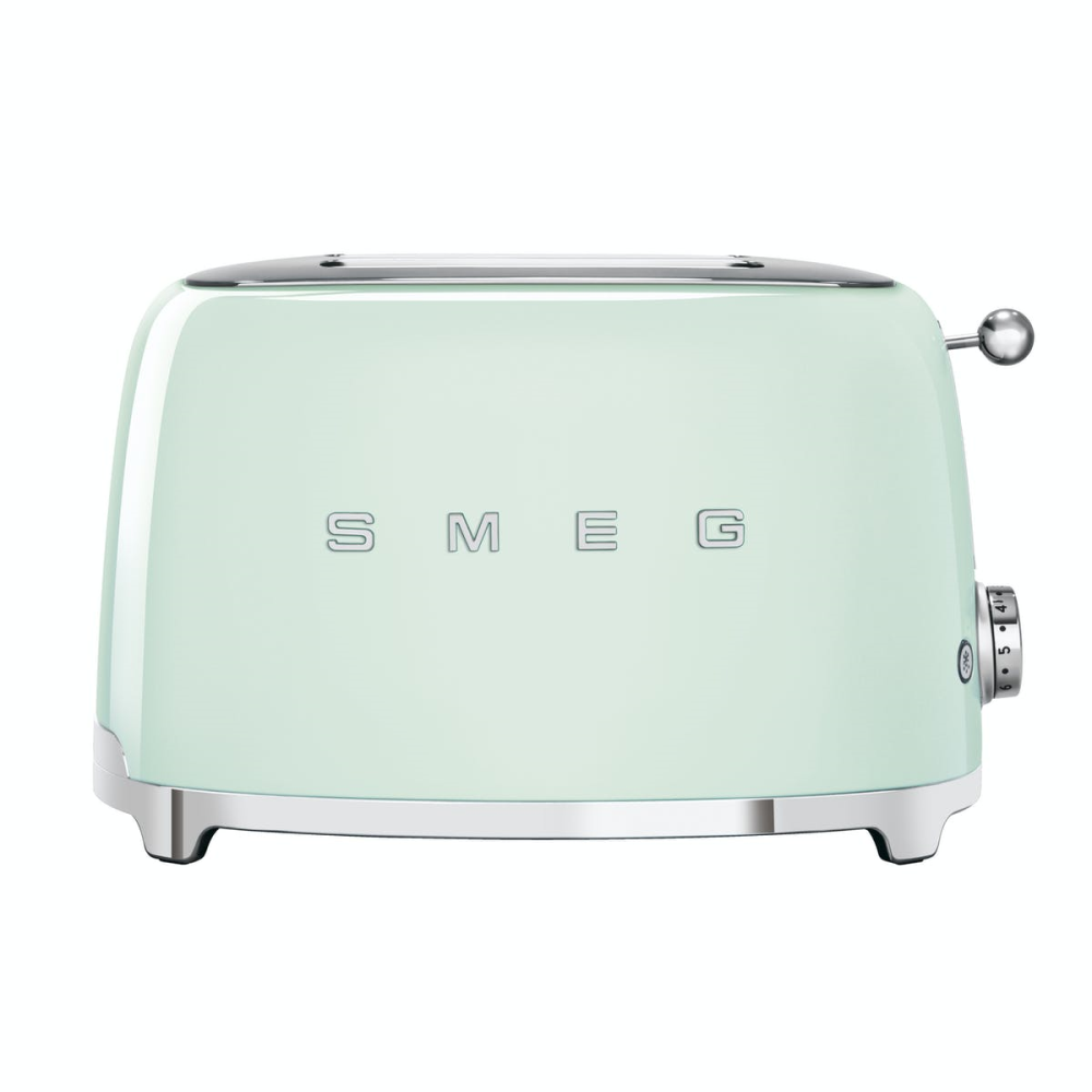 50's Retro 2 Slot Toaster, Pastel Green-0