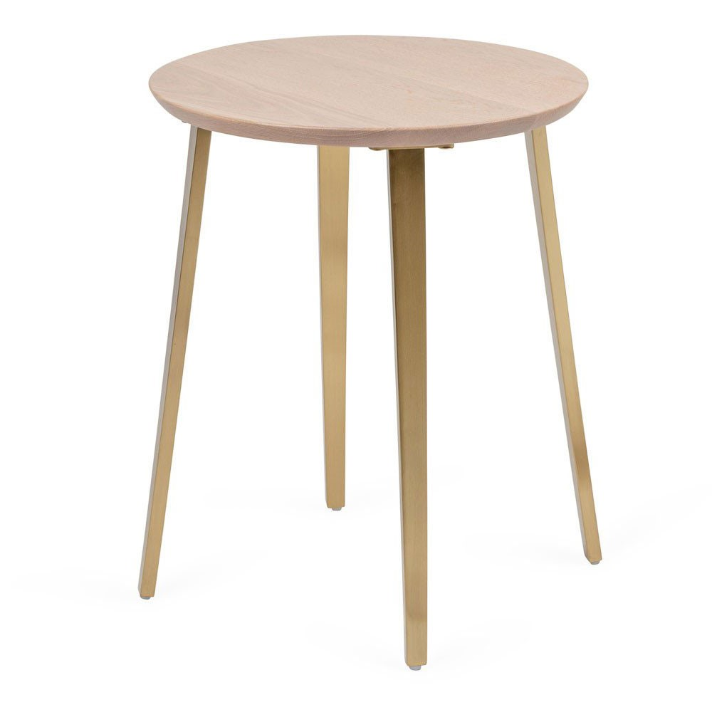 Crawford Side Table, H52 x W42cm, Light Oak-1