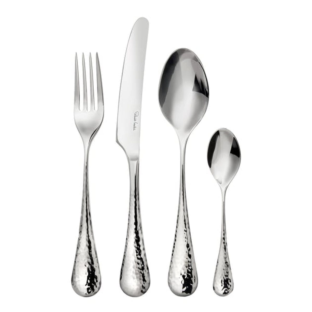 Honeybourne Bright 24 piece cutlery set, Stainless Steel-0