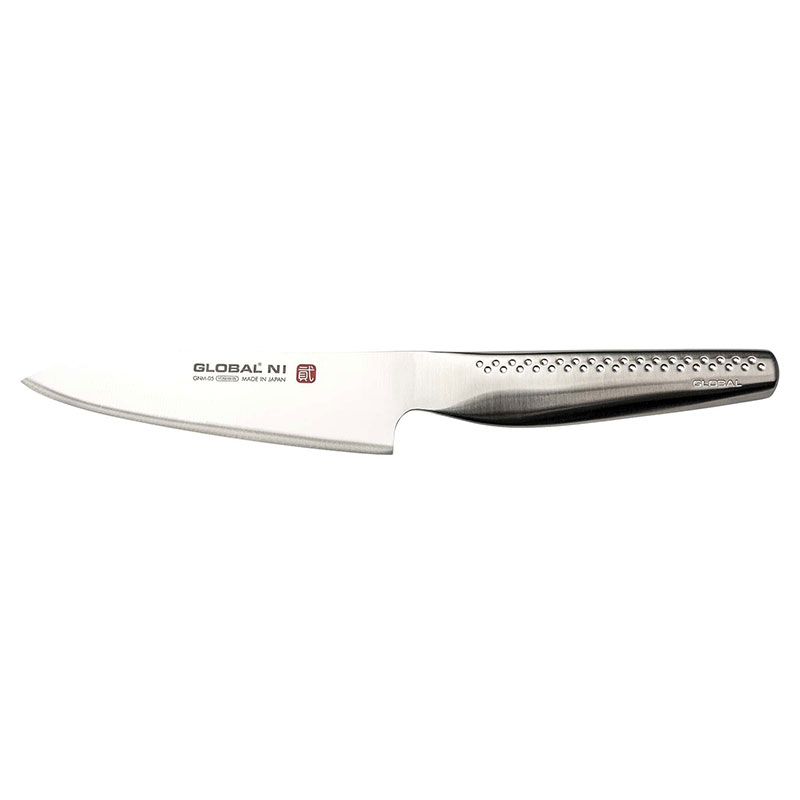 Ni Santoku Knife, 13cm, Silver-0