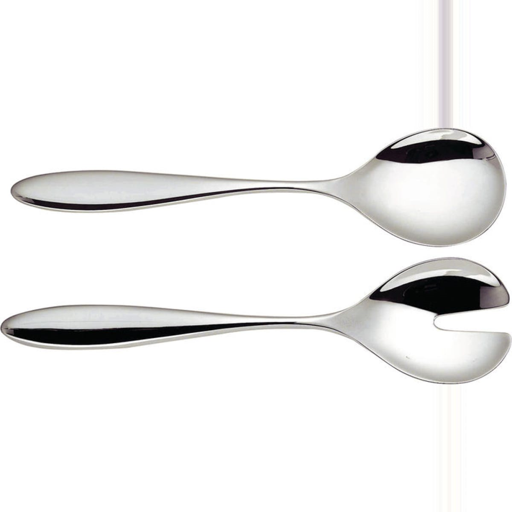 Mami by Stefano Giovannoni Salad serving set, 26cm, Stainless Steel-0