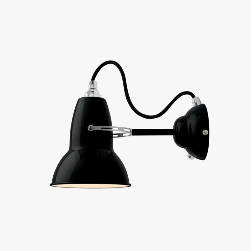 Original 1227 Wall Light, Jet Black-1