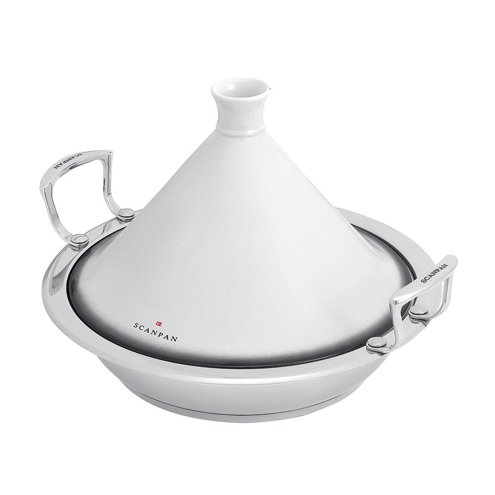 Impact Tagine with handles and lid, D28cm, Stainless Steel-0