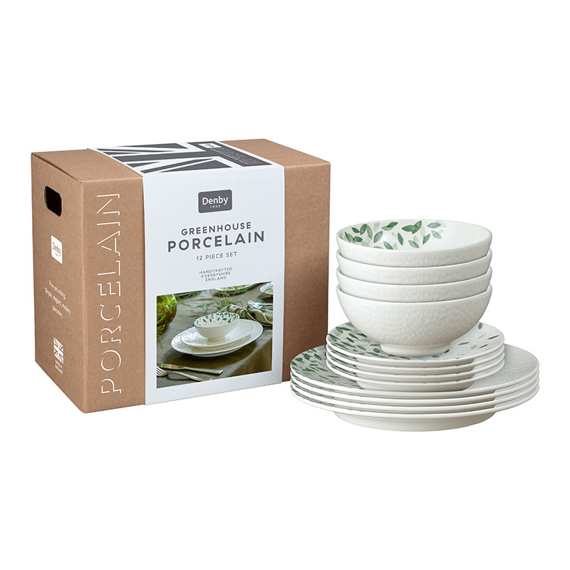 Greenhouse 12 Piece Tableware Set, Multi-1