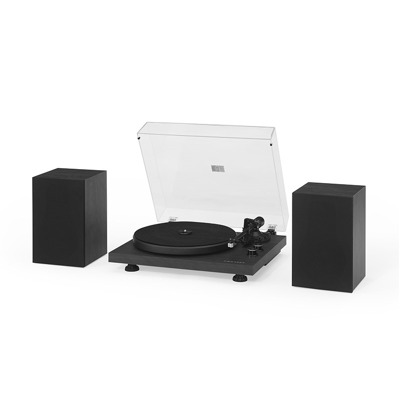 C62 Turntable Shelf System, Black-0