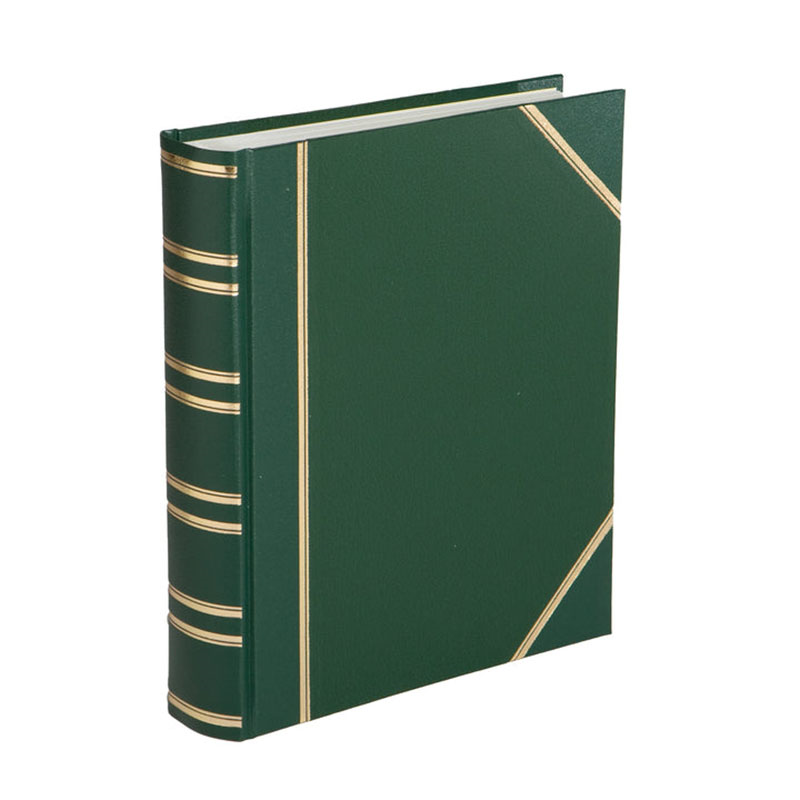 Small Portrait Photograph Album, L29.8 x W25.4cm, Green-0