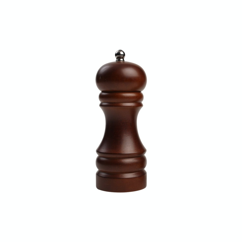 Capstan Pepper mill, 15cm, Dark Stained Hevea-0