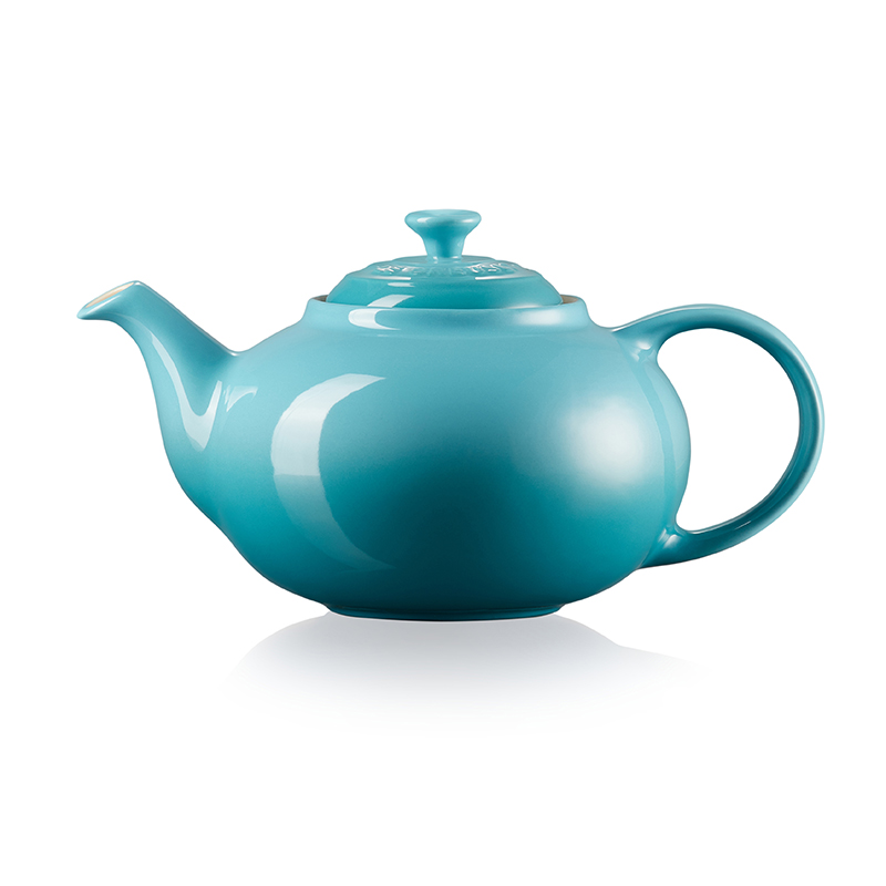 Stoneware Classic teapot, 1.3 litre, Teal-2