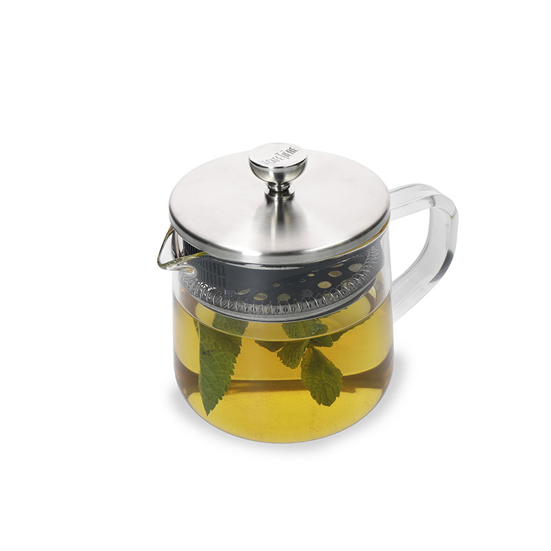 Loose Leaf Teapot 2 Cup Glass-4