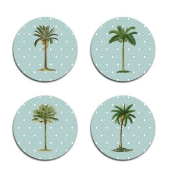 Coasters, Oasis, Set of 4-0