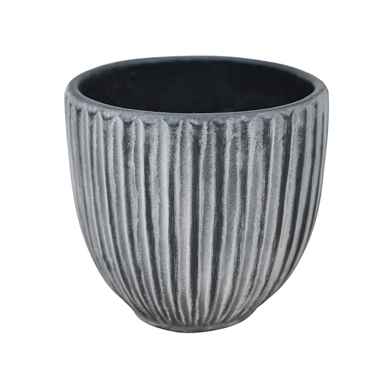 Lagos Planter, D23.5cm, Anthracite-0