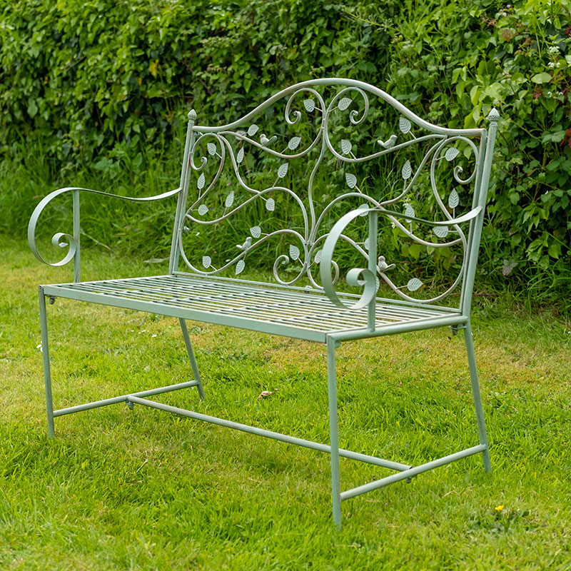 Woodland Woodland Bench, Green, Green-0