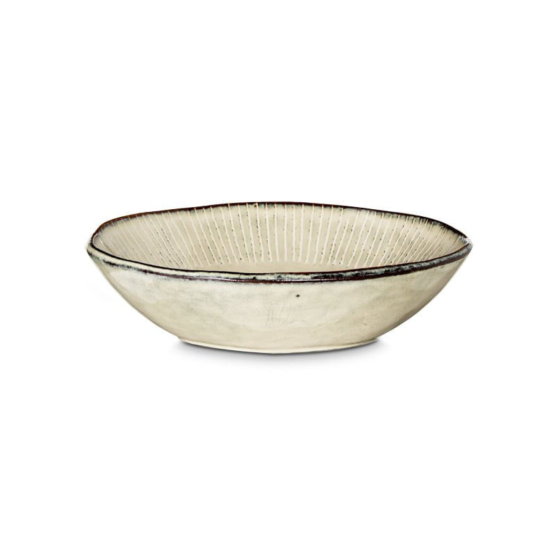 Malia Bowl, D19.5cm, Cream-1