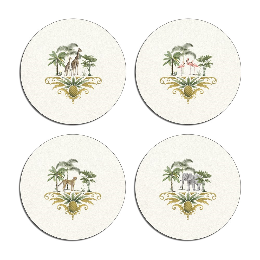 Out of Africa Set of 4 table mats, 25.5cm-1