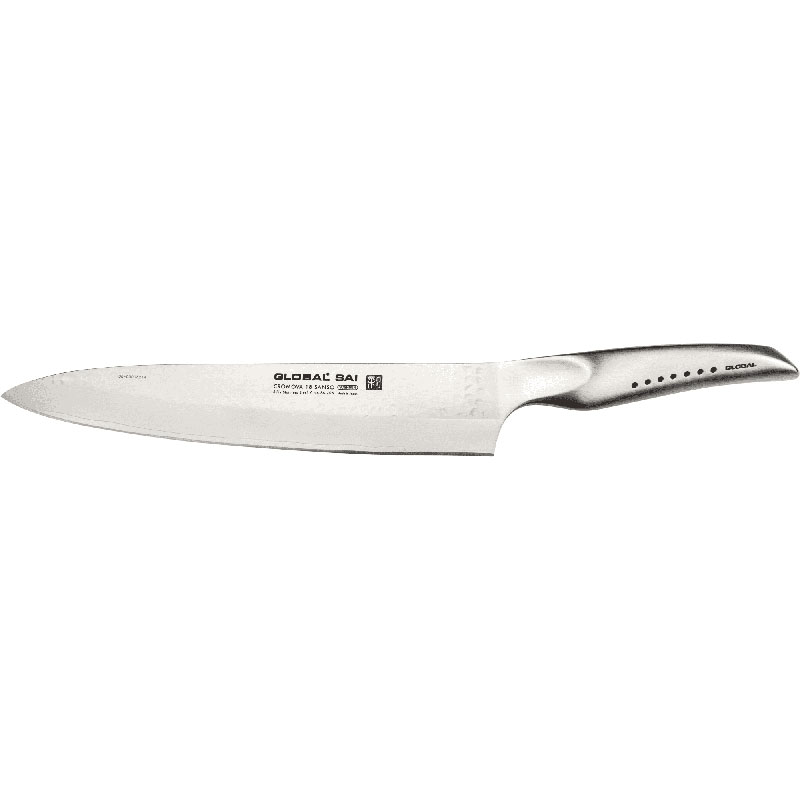 Sai Cooks Knife, 25cm, Silver-0