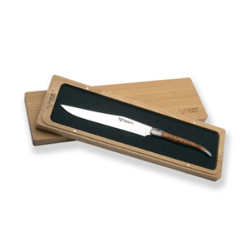 Laguiole Carving Knife, Olive Wood Handle-0