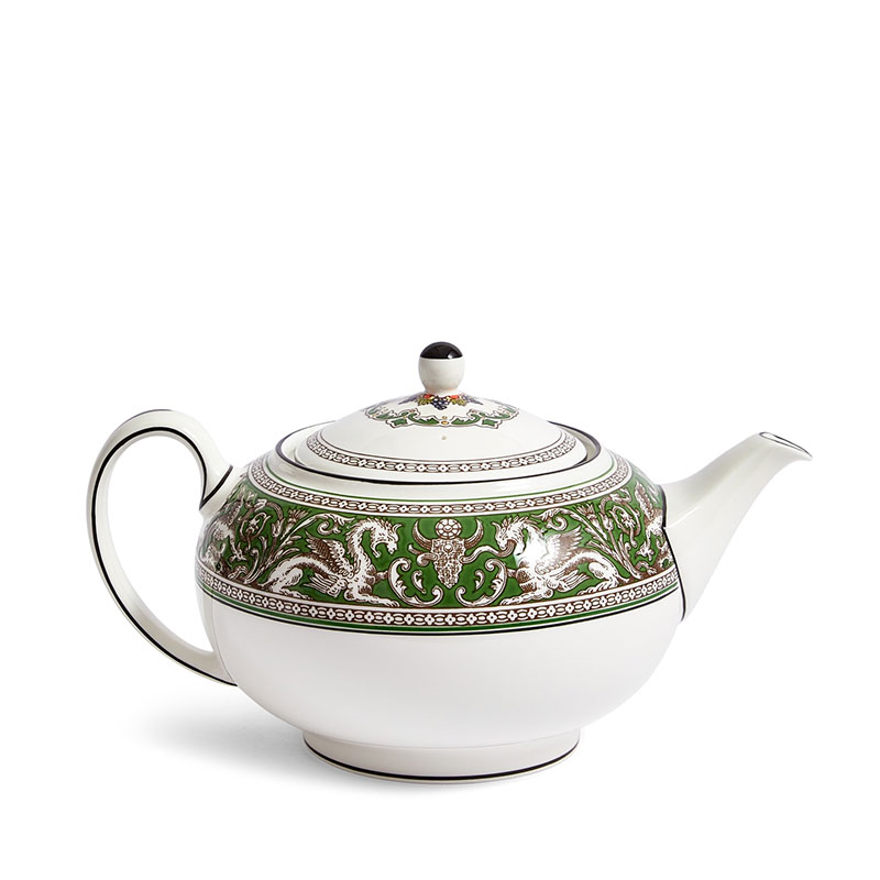 Florentine Teapot, 800ml, Verde-1