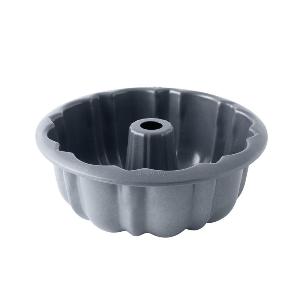 Gem, Fluted Cake Pan, Grey-0