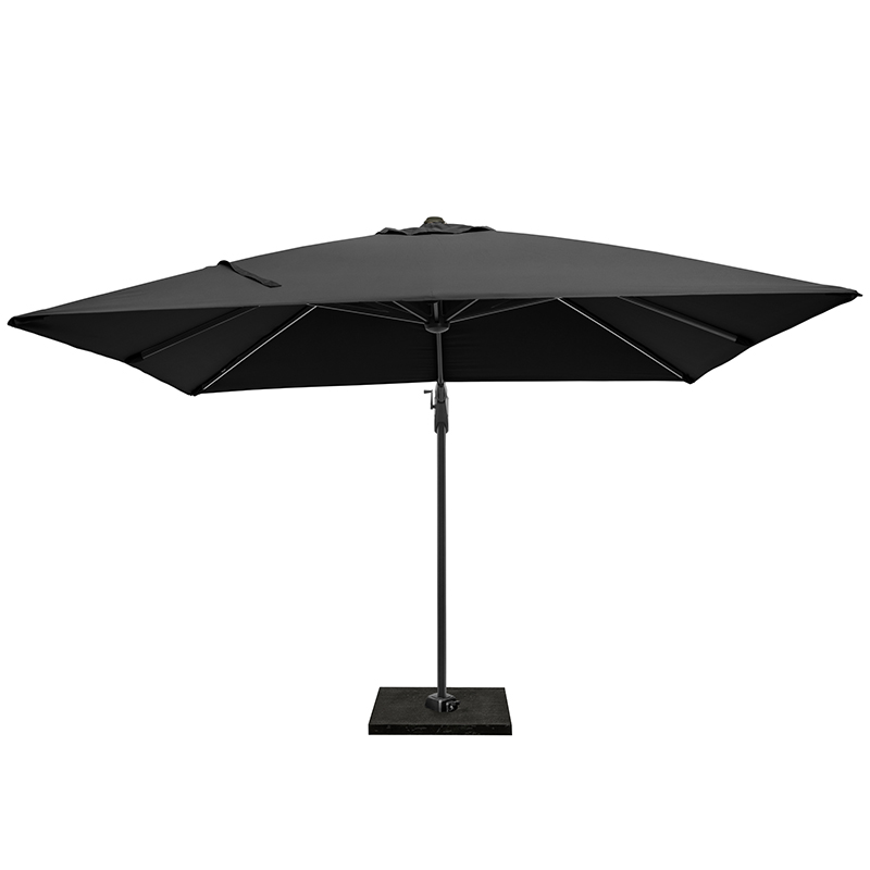 Glow Challenger T2 Sqaure Parasol, 3m, Anthracite-2