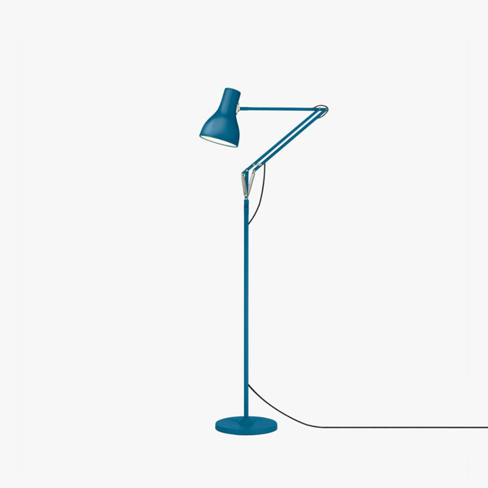 Type 75 - Margaret Howell Floor lamp, Saxon Blue-2