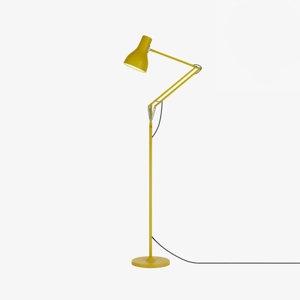 Type 75 - Margaret Howell Floor lamp, Yellow Ochre-0