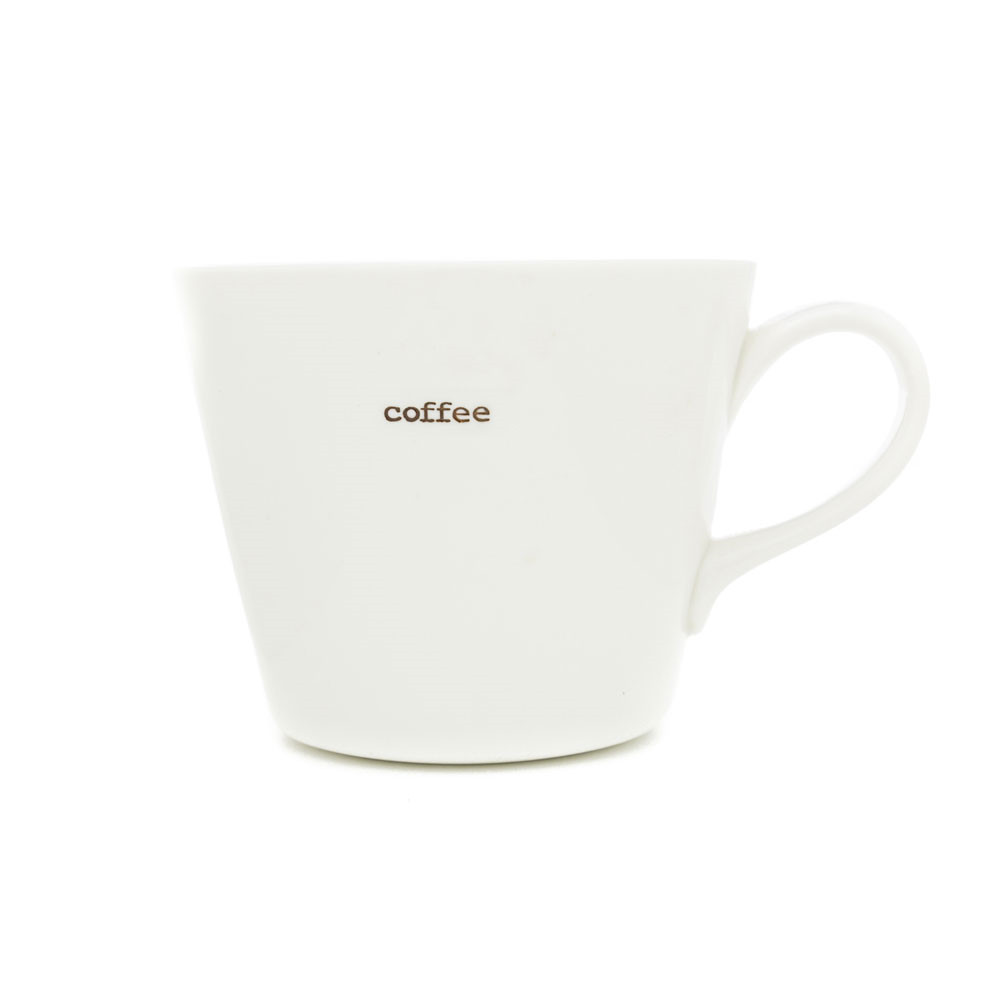 'Coffee' Bucket Mug, 350ml-0