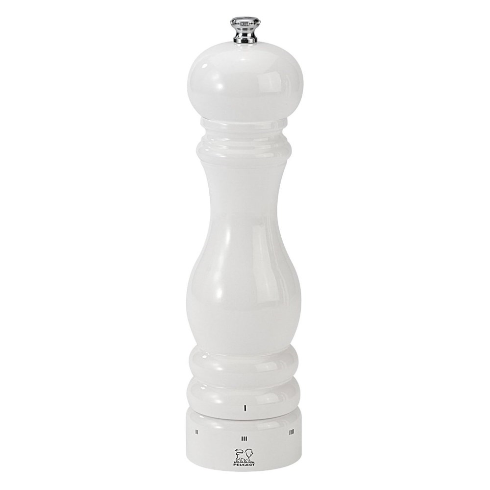 Paris u' Select Pepper mill, 22cm, white lacquer finish-0