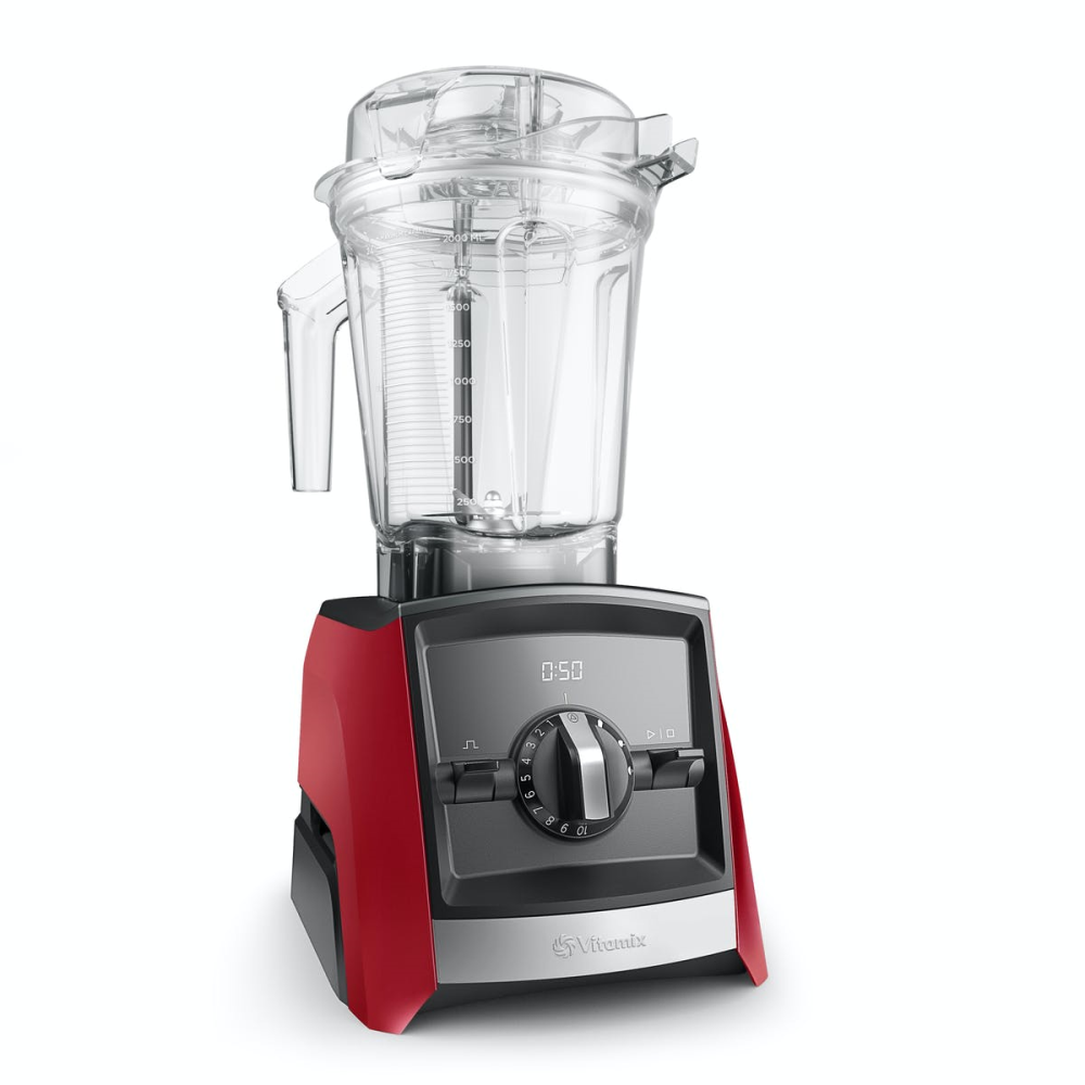 Ascent Series A2500i blender, Red-0