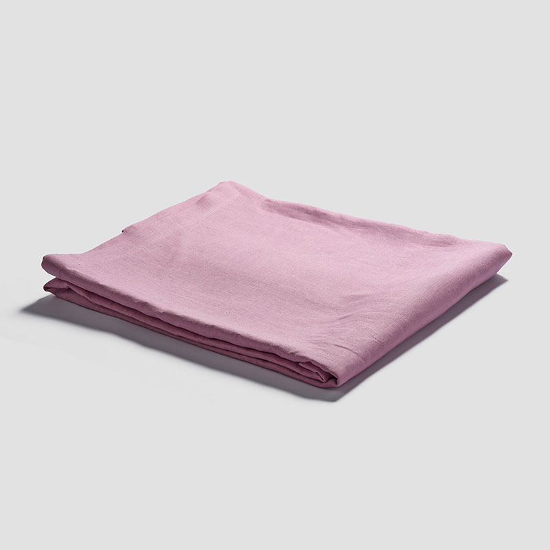 Linen Tablecloth, 150 x 250cm, Raspberry-0