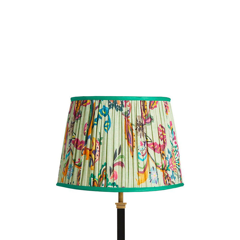 Straight empire Shade, 40cm, green Paisley by Matthew Williamson-0