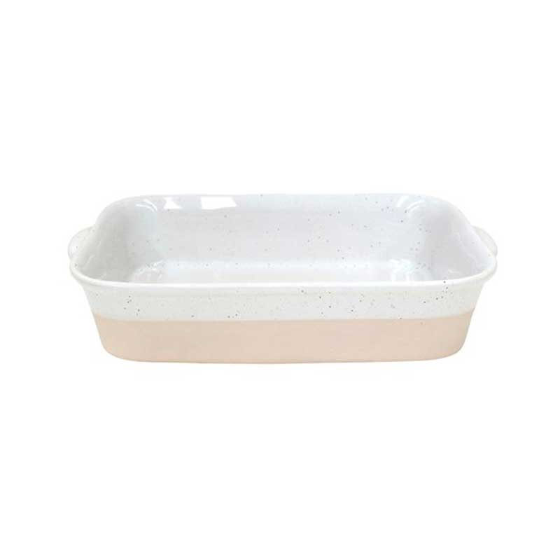 Fattoria Medium rectangular baker, L35 x W24 x H7cm, White-1