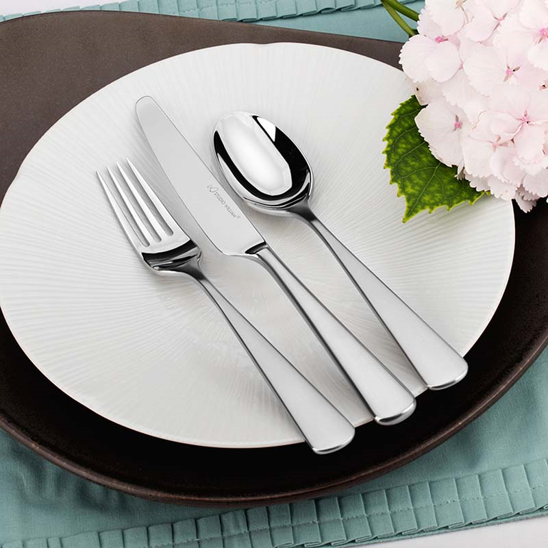 7 Piece Place Setting, Mahogany Satin-2