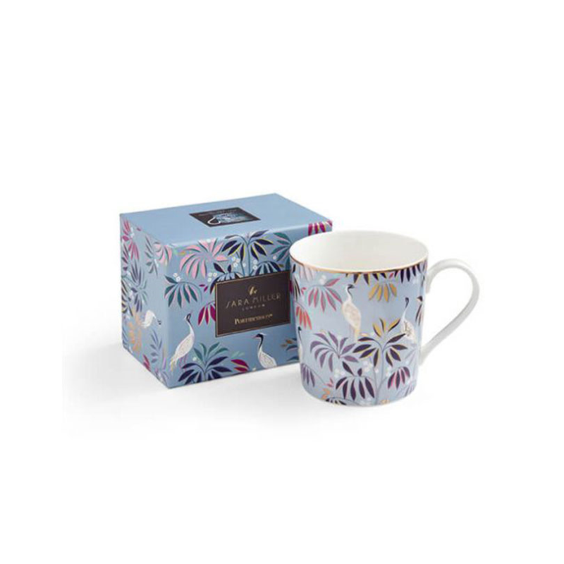 India Mug, 340ml, Sky Blue-0