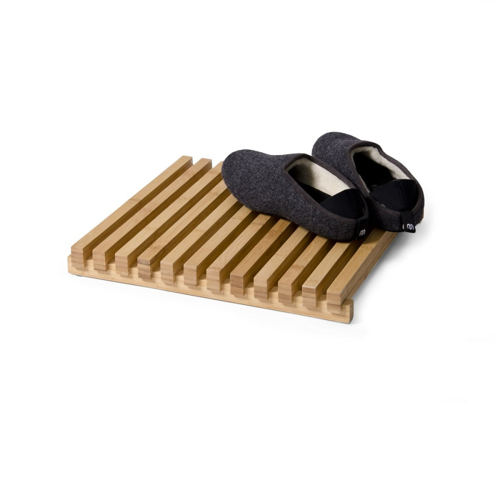 Arena Slatted shower mat, H5 x W42.5 x D38cm, Bamboo-2