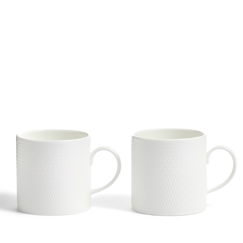 Gio Set of 2 Mugs, 293ml, White-1