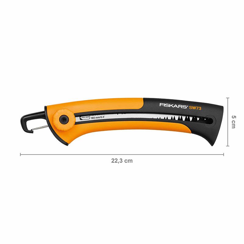 Xtract Garden Saw, L27.5  x W9cm, Black and Orange-2