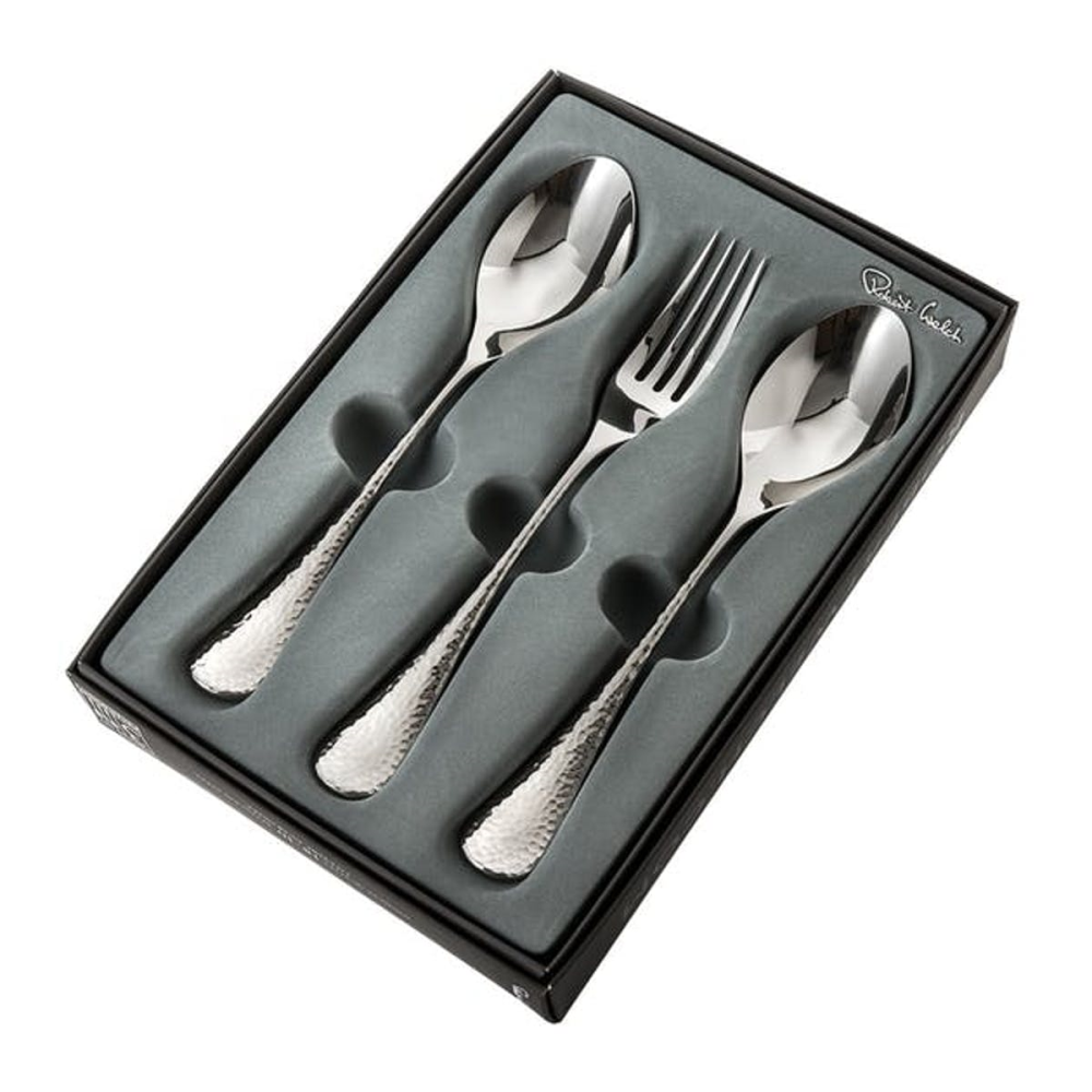 Honeybourne Bright 3 piece serving set, Stainless Steel-0